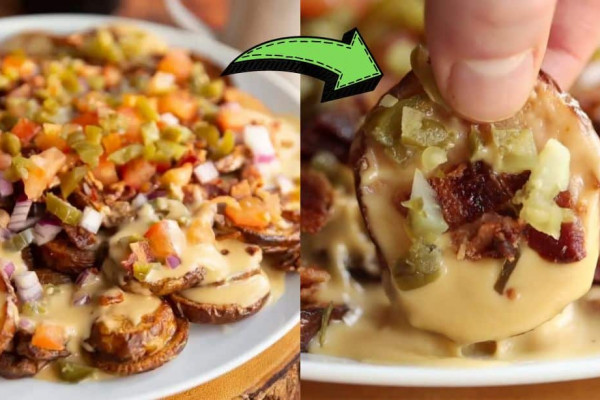 Delicious Irish Potato Nachos Recipe