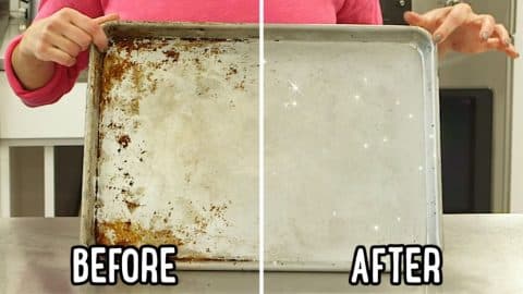 Easiest Way to Clean a Sheet Pan without Harmful Chemicals | DIY Joy Projects and Crafts Ideas