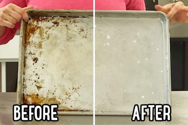 Easiest Way to Clean a Sheet Pan without Harmful Chemicals
