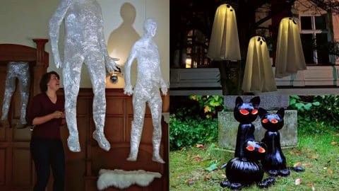 5 Easy & Inexpensive Spooky Halloween Decoration Ideas | DIY Joy Projects and Crafts Ideas