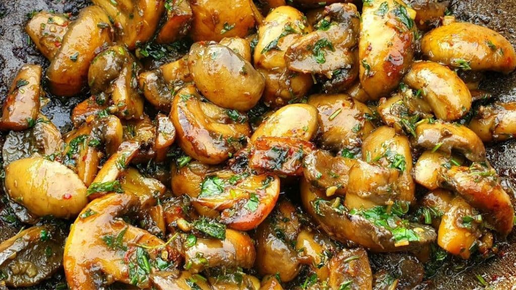 Easy Butter Garlic Mushroom Recipe