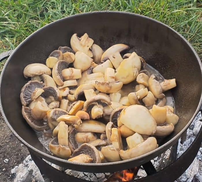 Easy Butter Garlic Mushroom Recipe Ingredients