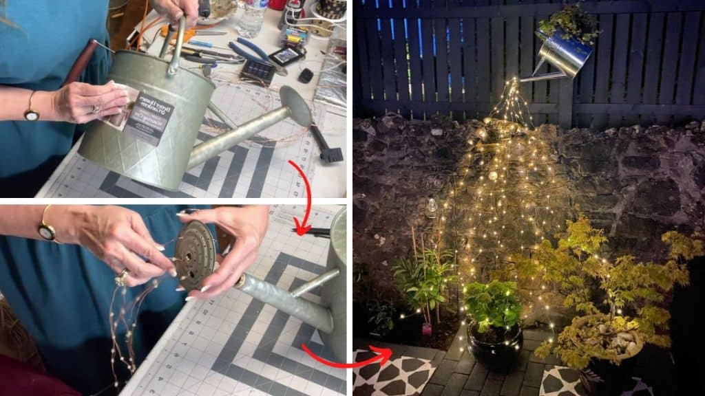 Easy DIY Watering Can With Lights Tutorial