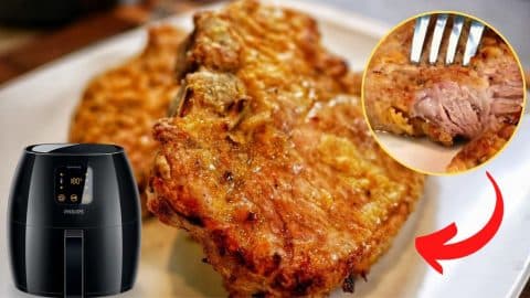 Easy-To-Make Juicy & Tender Air-Fried Pork Chops