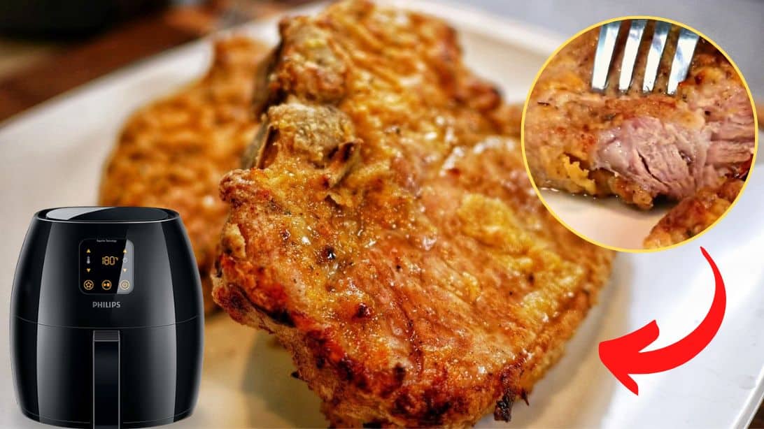 Easy-To-Make Juicy & Tender Air-Fried Pork Chops | DIY Joy Projects and Crafts Ideas