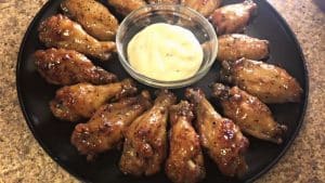 Easy-To-Make Lemon Honey Ranch Chicken Wings