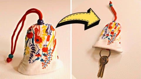 Easy-To-Sew DIY Fabric Key Cover/Holder | DIY Joy Projects and Crafts Ideas
