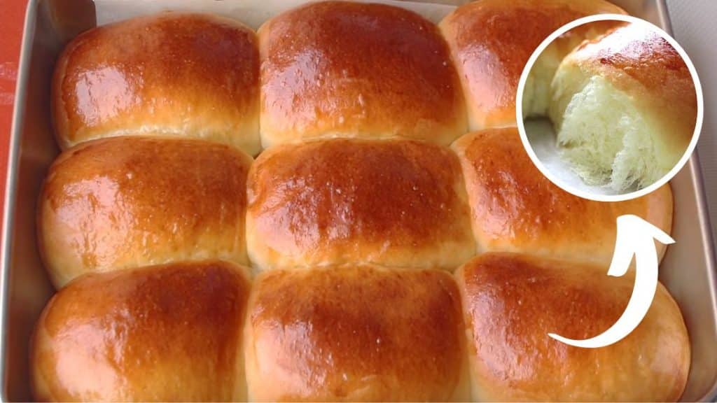 Fluffy Milk Dinner Rolls Recipe