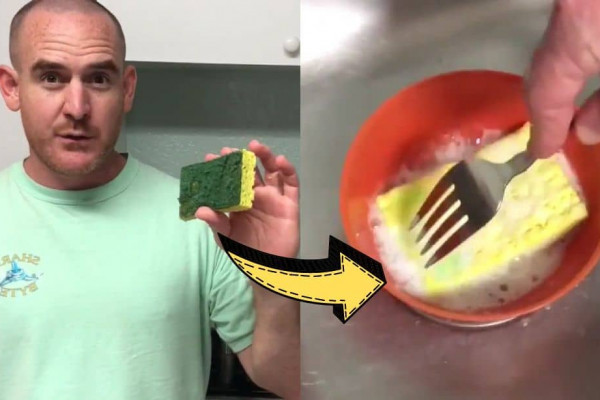 How To Clean A Stinky Sponge