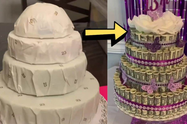 How To Make A DIY Money Cake
