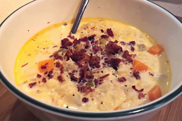 How To Make Low-Carb Cauliflower Chowder