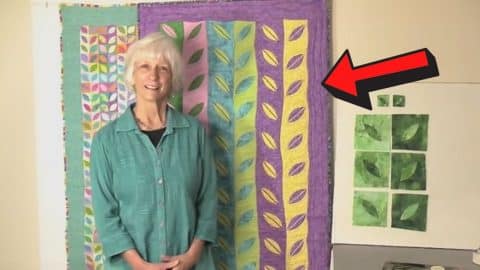 Layered Leaves Quilt Block Tutorial | DIY Joy Projects and Crafts Ideas