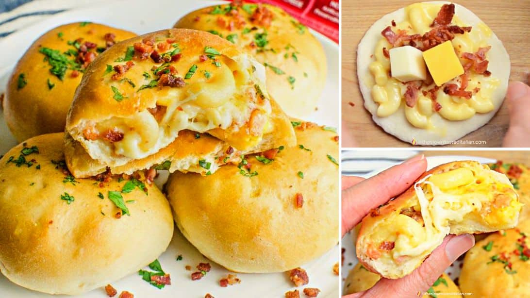 Super Easy Bacon Mac and Cheese Bombs Recipe | DIY Joy Projects and Crafts Ideas