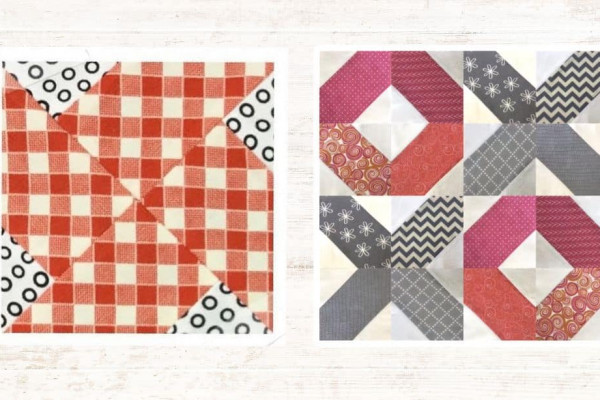 Whirlwind and Road to Tennessee Quilt Block Tutorial