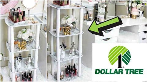 DIY Bookshelf Using Dollar Tree Items | DIY Joy Projects and Crafts Ideas