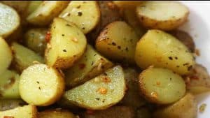 Easy Butter Garlic Potatoes Recipe