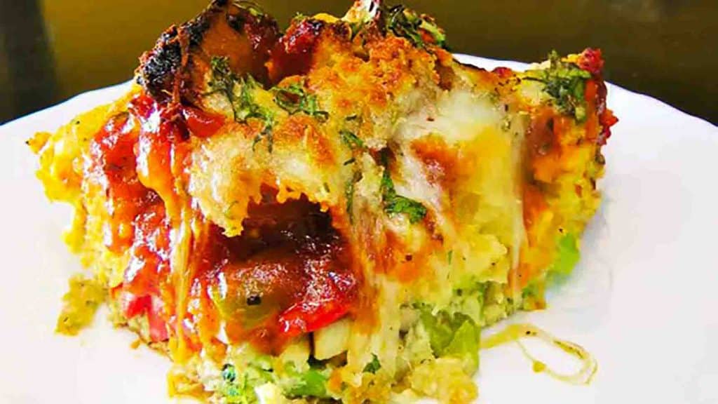 Creamy vegetables casserole recipe