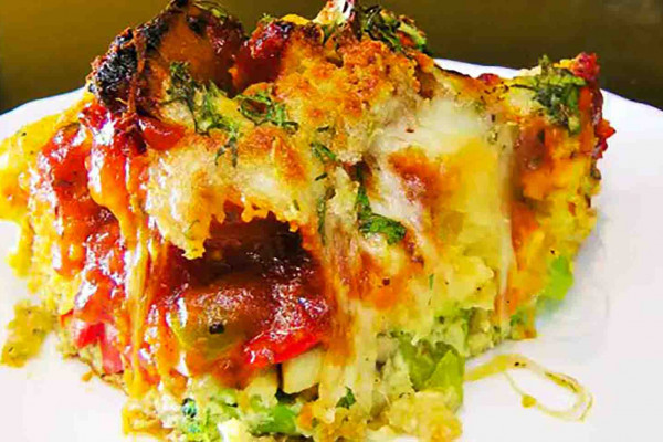 Creamy vegetables casserole recipe