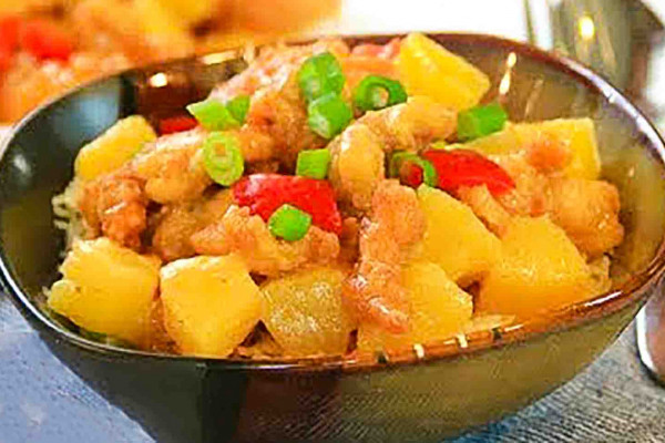 Crispy pineapple chicken recipe