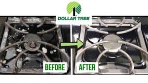 DIY Magic Stove Cleaner With Dollar Tree Items