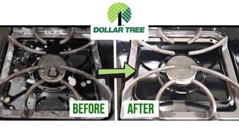 DIY Magic Stove Cleaner With Dollar Tree Items | DIY Joy Projects and Crafts Ideas