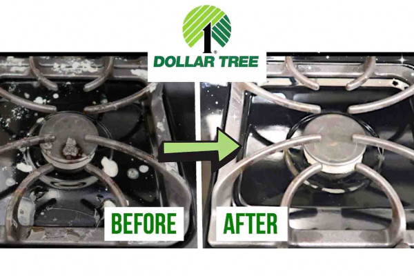Dollar tree magic stove cleaner