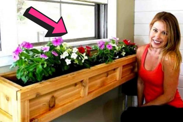 Easy DIY planter box tutorial