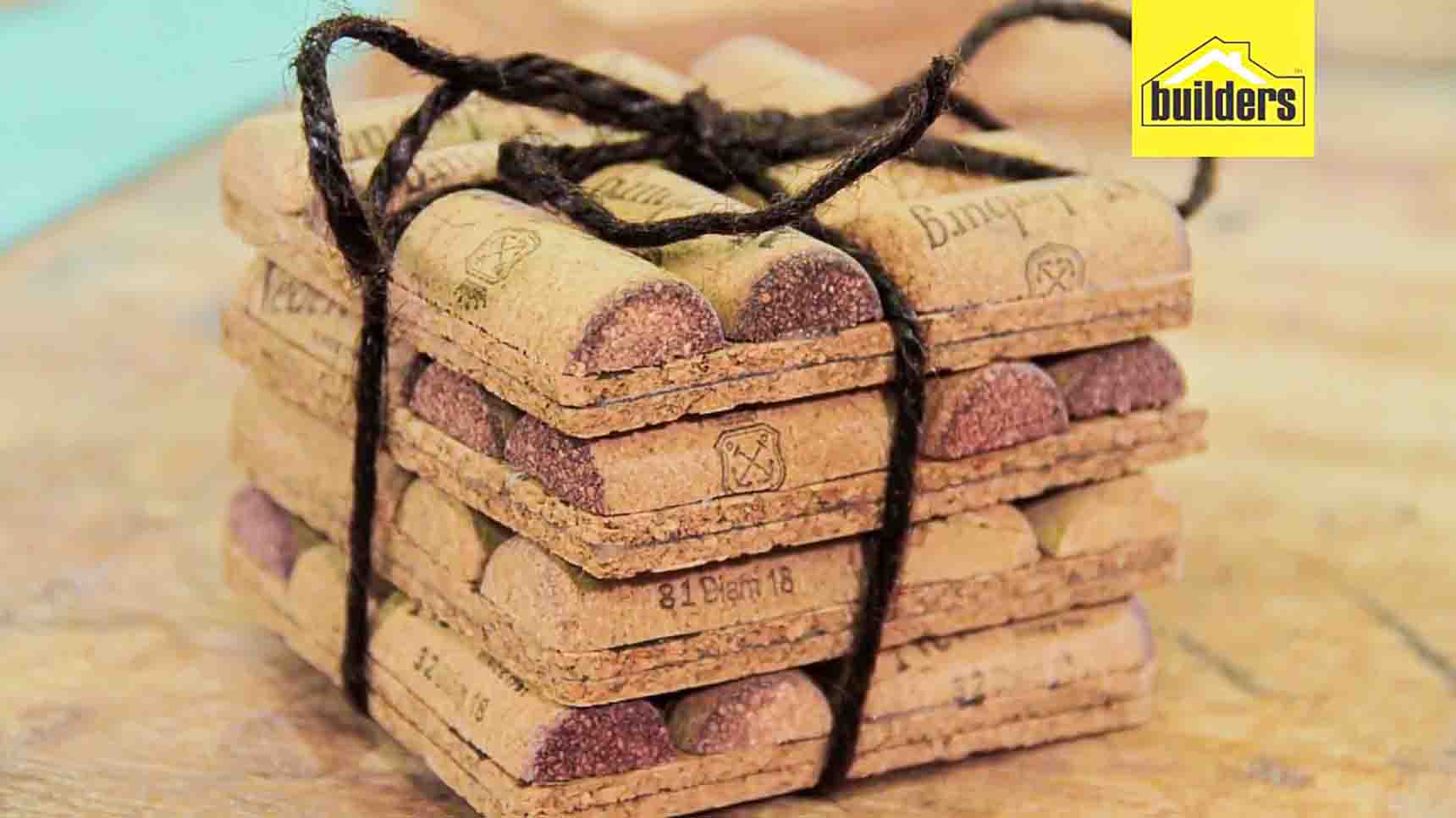 Easy DIY Wine Cork Coasters Tutorial | DIY Joy Projects and Crafts Ideas