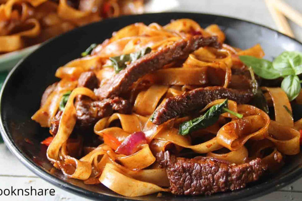 Drunken beef noodles recipe
