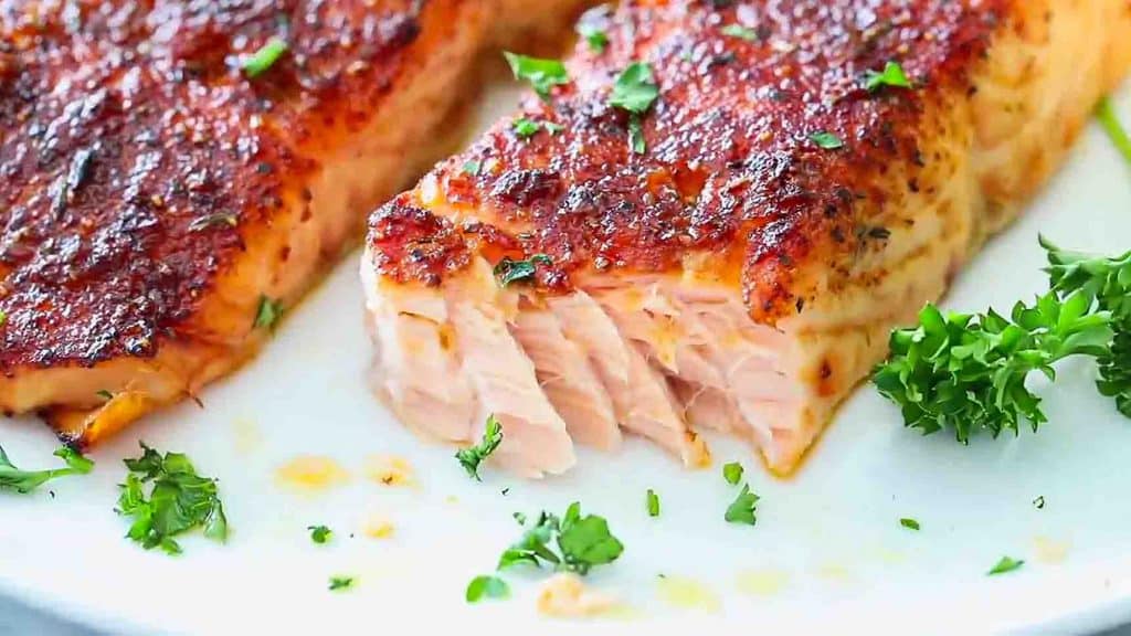 Easy air fryer salmon recipe