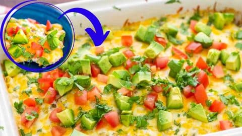 Easy Mexican Chicken Casserole Recipe | DIY Joy Projects and Crafts Ideas