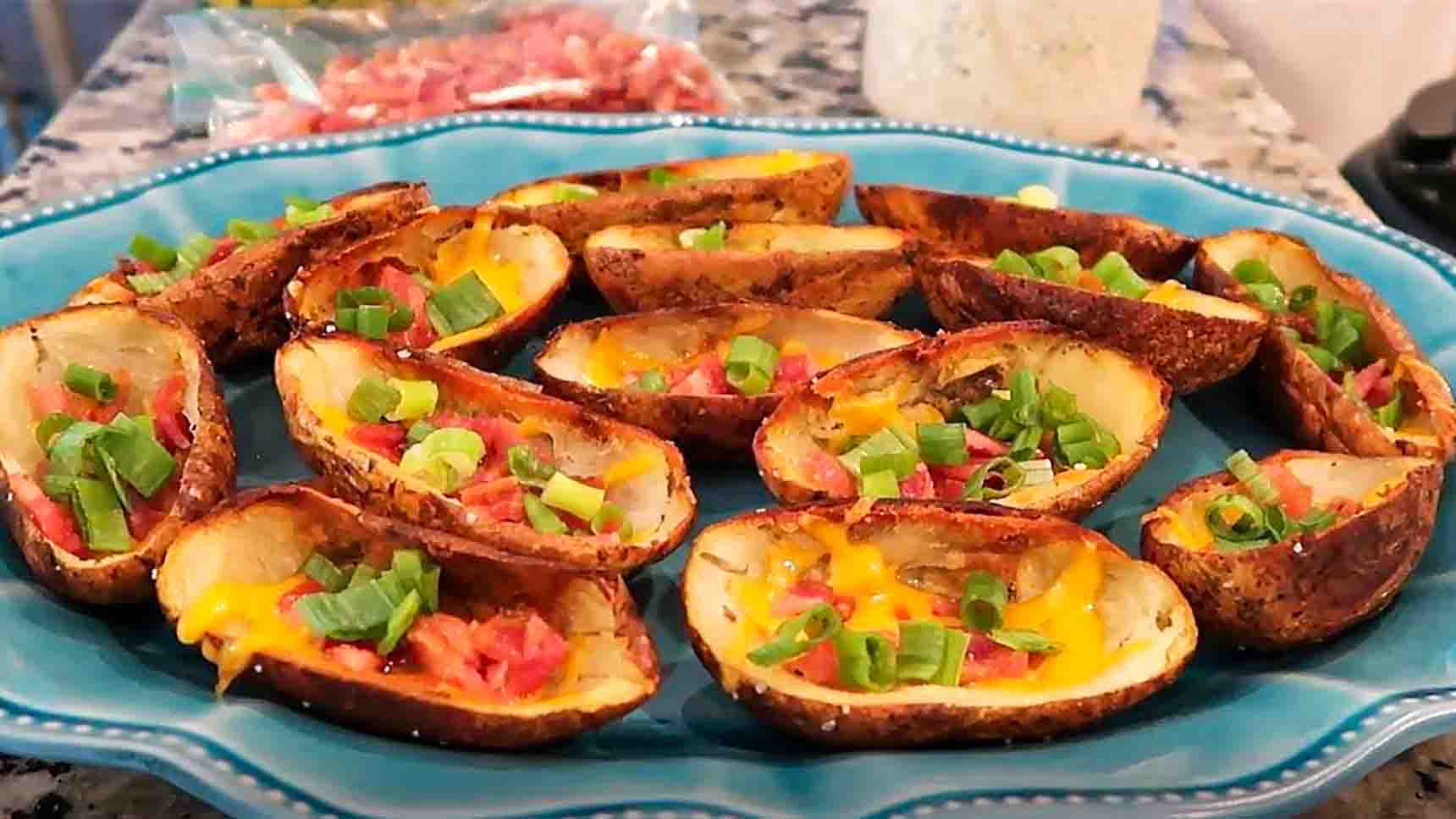 Easy Loaded Potato Skins Recipe | DIY Joy Projects and Crafts Ideas