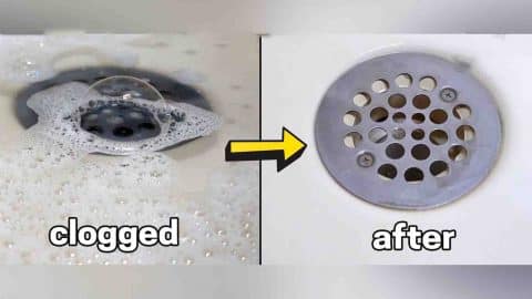 How To Fix Slow Shower Drain Without Chemicals | DIY Joy Projects and Crafts Ideas