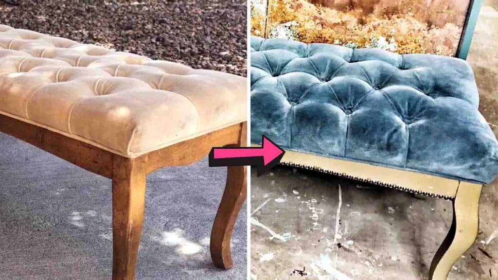 How to paint upholstery and keep it soft