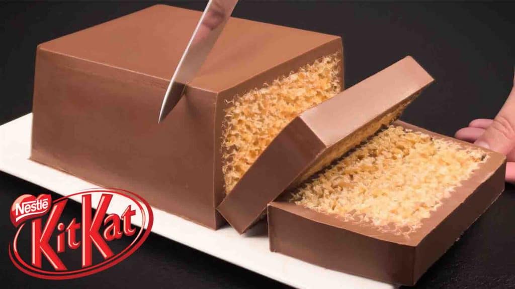 KitKat cake that melts in your mouth