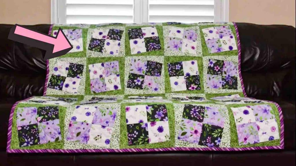 Rocking quilt block for beginners