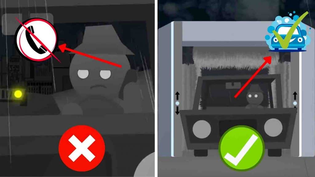 What to do if someone's following you in a car