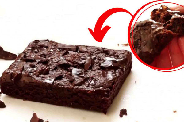 1-minute microwave brownie recipe