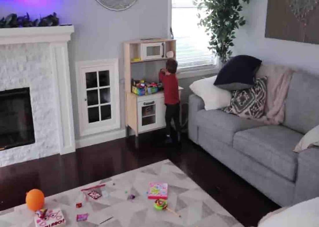 Having kids can make your house messier