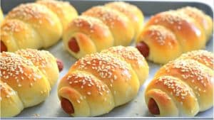 Bakery Style Sausage Buns Recipe