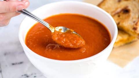 Easy 3-Ingredient Tomato Soup Recipe | DIY Joy Projects and Crafts Ideas