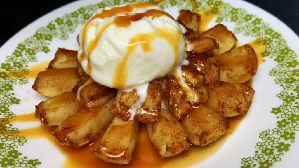 Easy Baked Blooming Apples Recipe