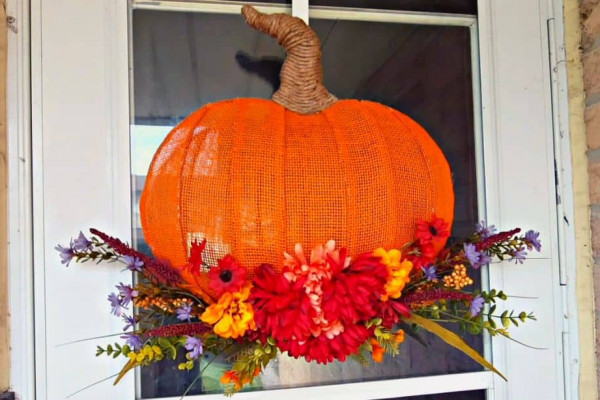 Easy DIY Dollar Tree Fall Wreath Tutorial