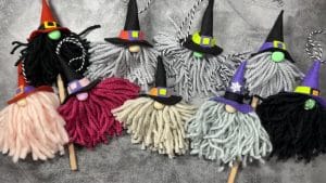 Easy DIY Gnome Witches Tutorial
