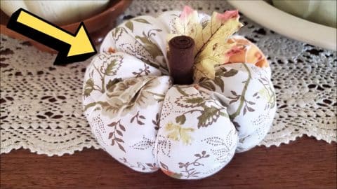Easy Fabric Pumpkin Sewing Tutorial | DIY Joy Projects and Crafts Ideas
