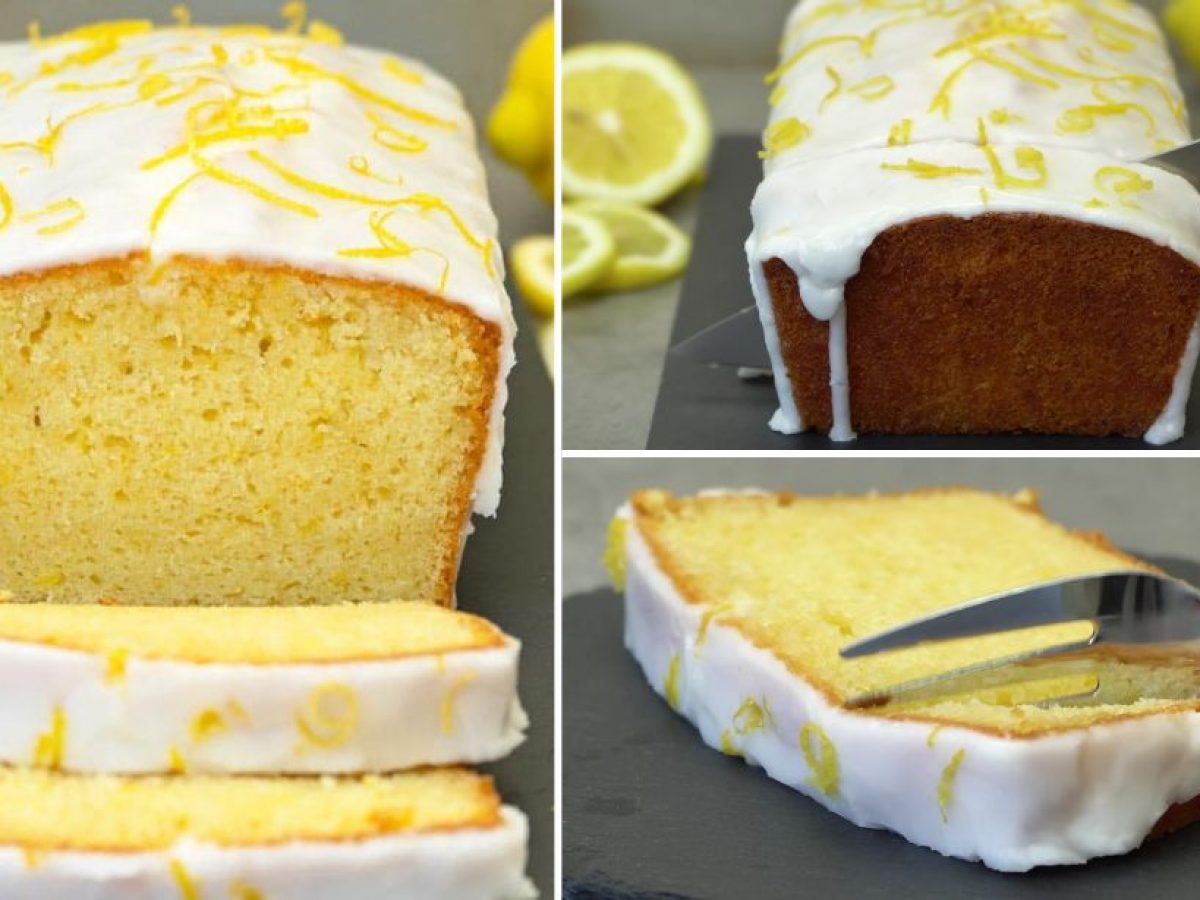 Lemon Loaf Cake With Icing - El Mundo Eats