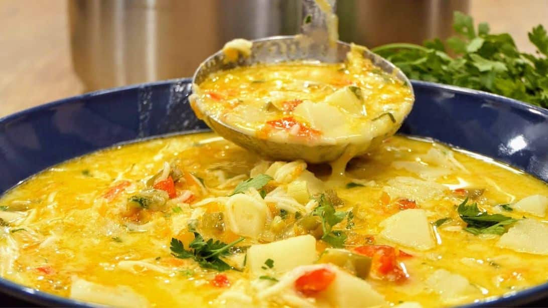 Easy Potato Vegetable Soup Recipe