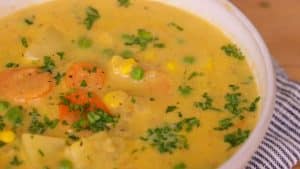 Easy-To-Make Creamy Vegetable Soup