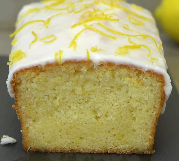 Lemon Loaf Cake With Icing - El Mundo Eats