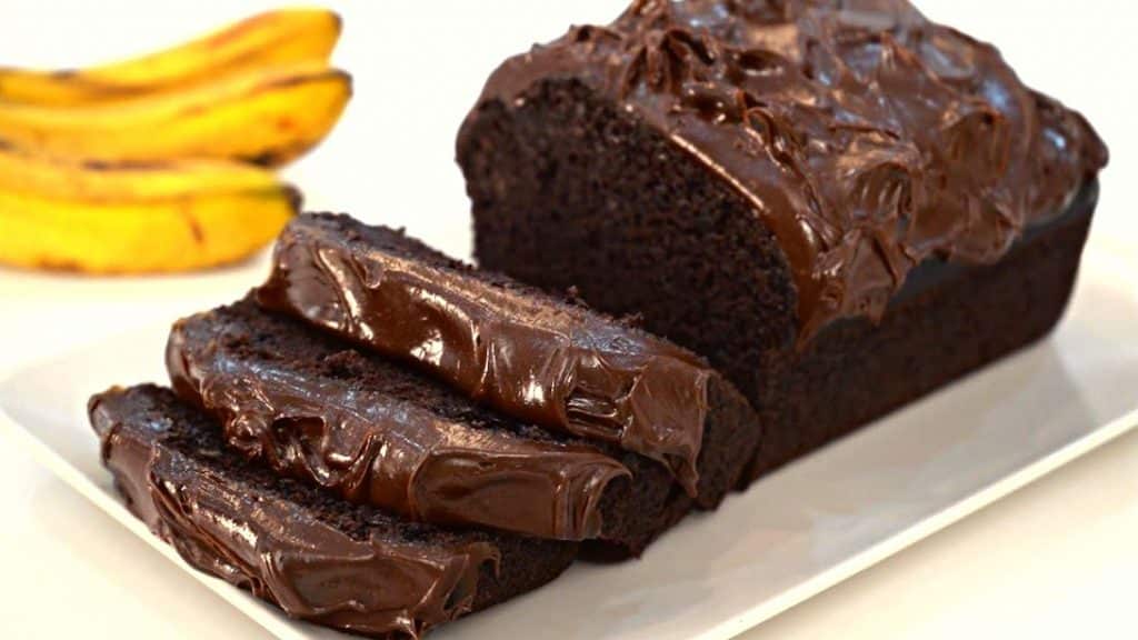Easy-To-Make Moist Chocolate Banana Cake Using Overripe Bananas